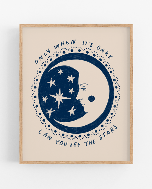 Seek Stars Print