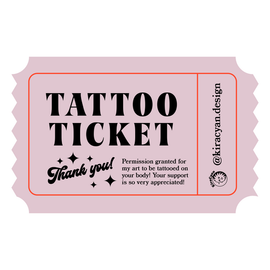 Tattoo Ticket