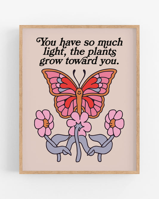 Butterfly Light Print
