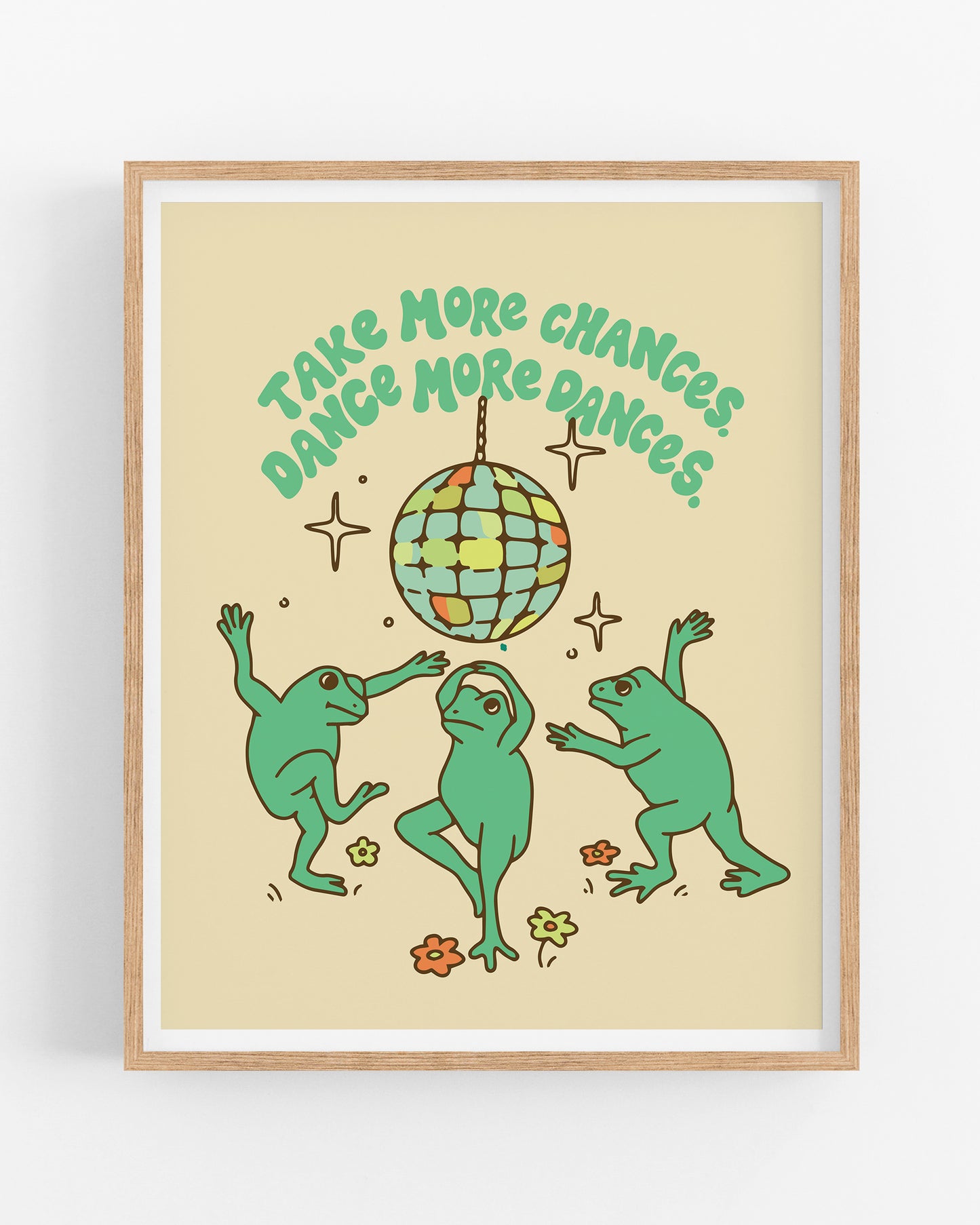 Frog Dance Print