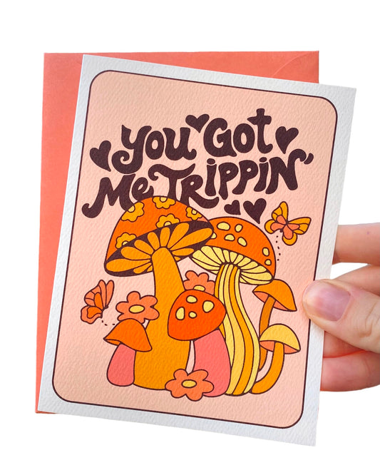 Mushroom Love Card