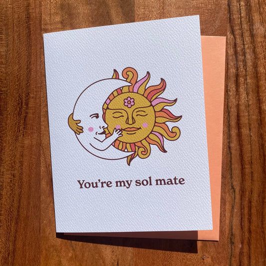 Sol Mates Love Card