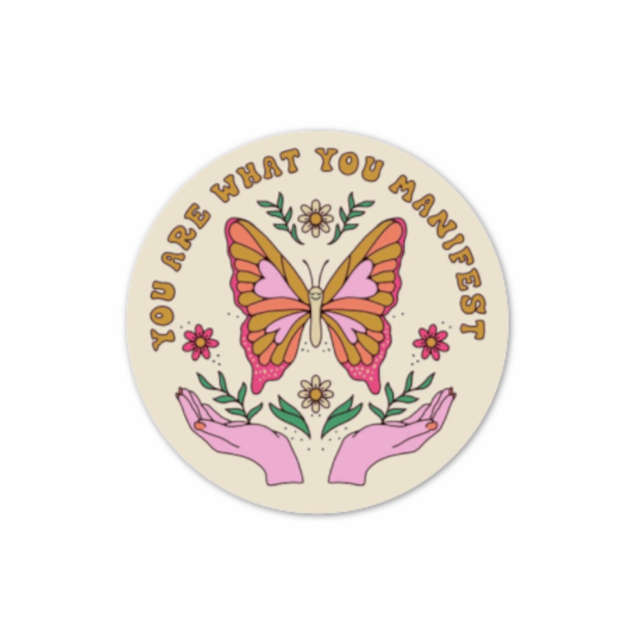 Manifest Sticker – Kira Cyan