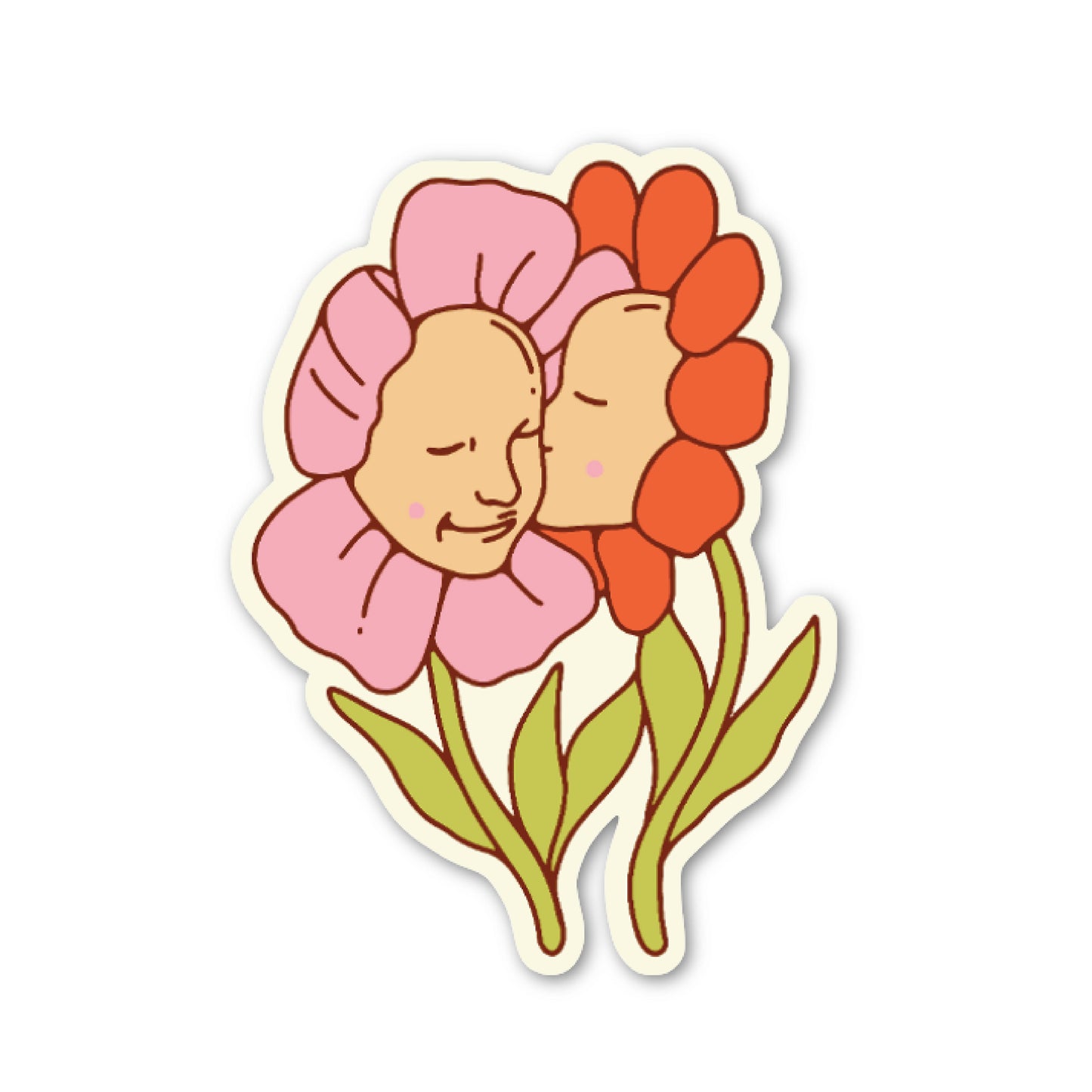 Flower Lovers Sticker